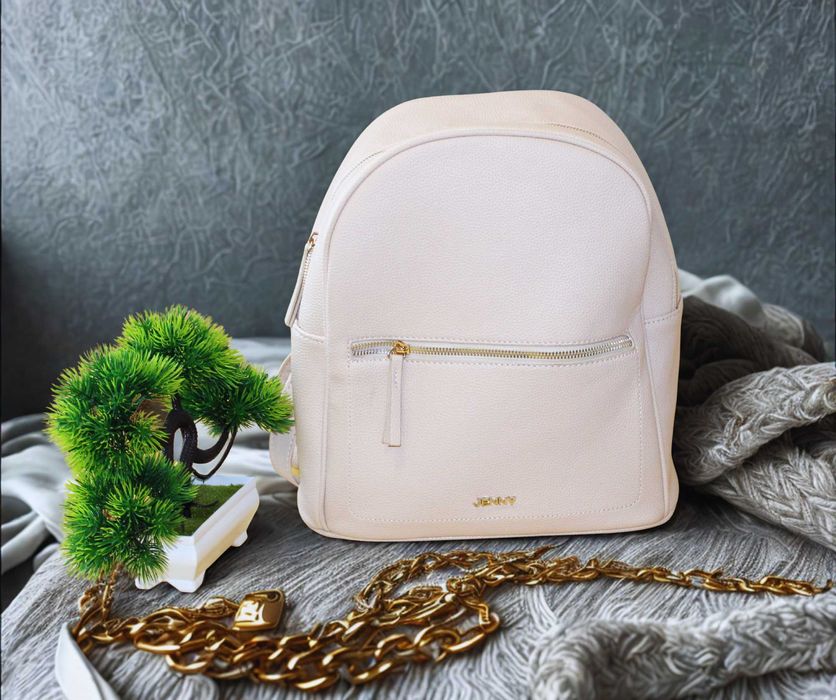 Раница Jenny - бежова