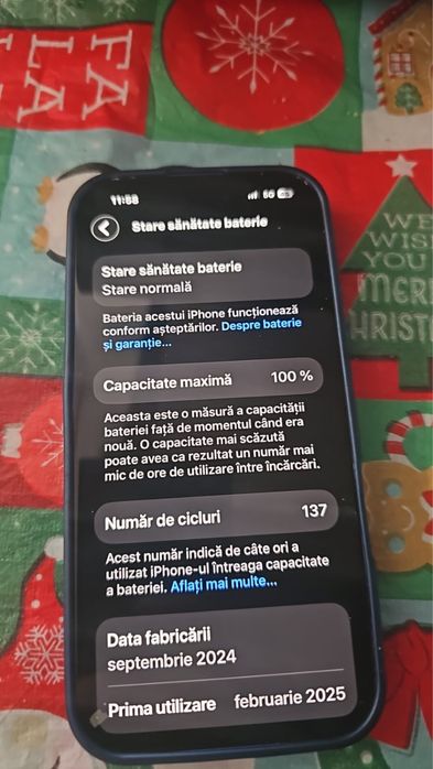 Iphone 16 128gb impecabil