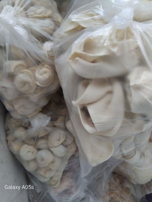 Домашние пельмени  манты