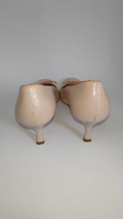 Pantofi Musette din piele naturala