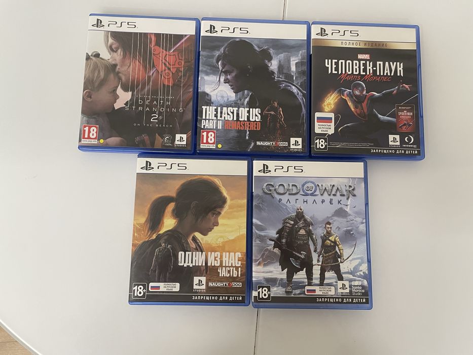 Игры, диски playstation5