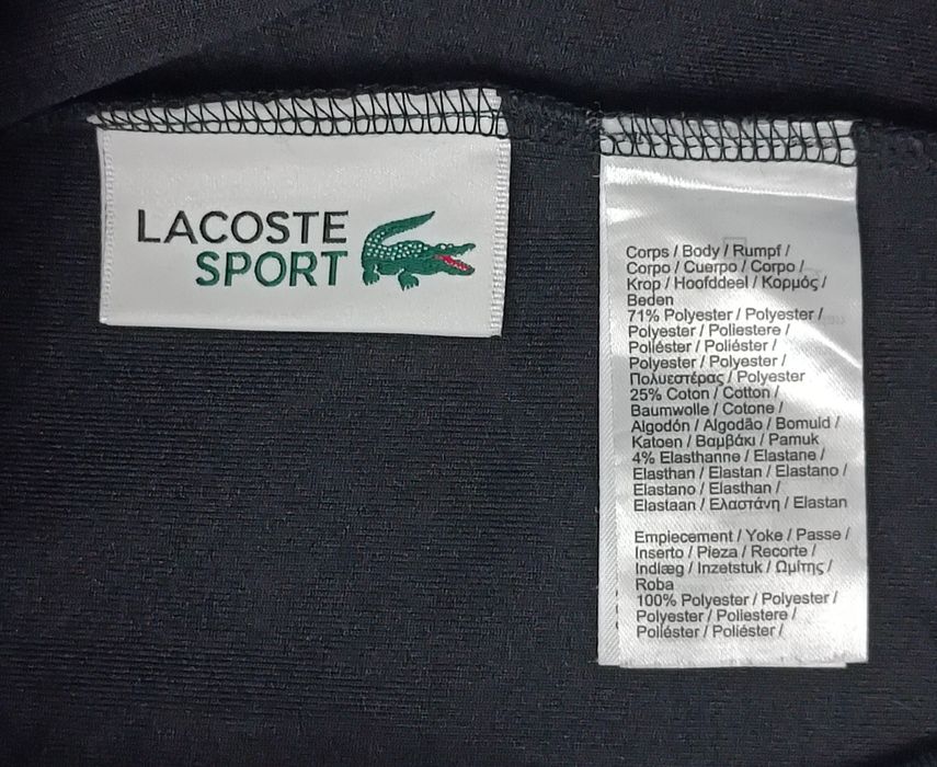 Lacoste Sweatshirt оригинално горнище S черен суичър горно горница