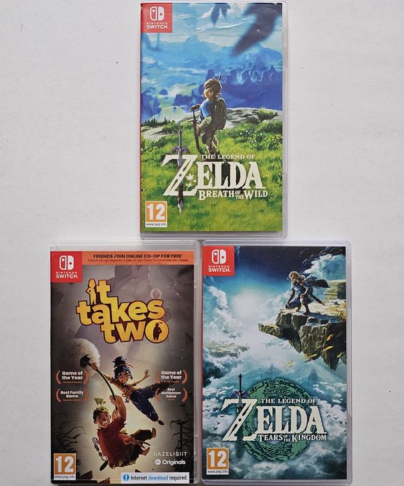 Fgames.ro | Lot joc Nintendo Switch  , Mario / Zelda