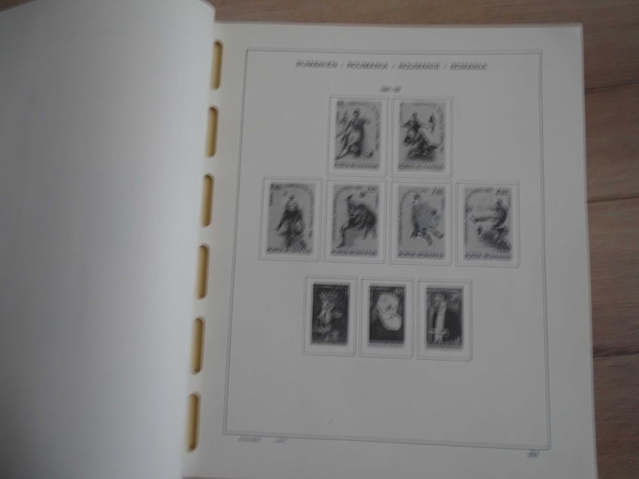 Romania 1980-1989 - Album pentru timbre gol (Lot 74)
