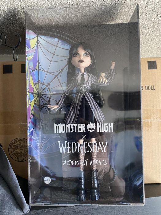 Новая кукла Monster High Wednesday