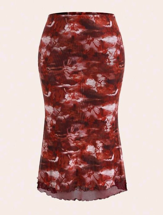 Червена Пола Shein 1X