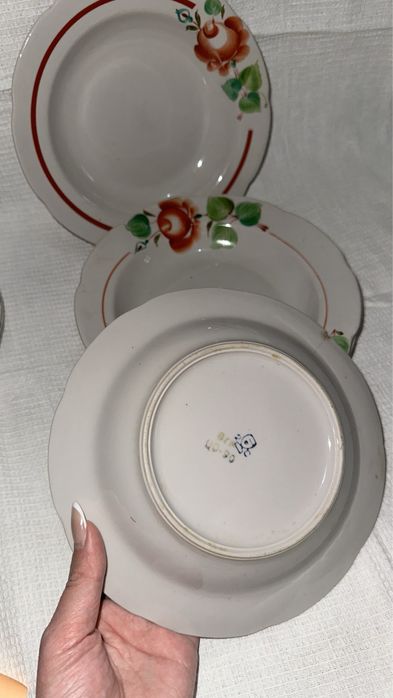 Советские тарелки японские и другие