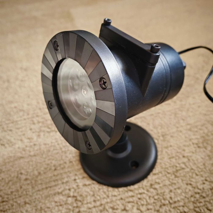 LED празничен коледен прожектор с картинки