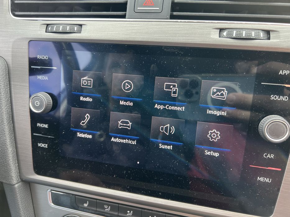 Vand display vw golf 7 mib 2 mib3