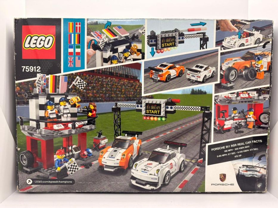 LEGO Speed Champions Porsche 911 GT la linia de finis (75912) -A-