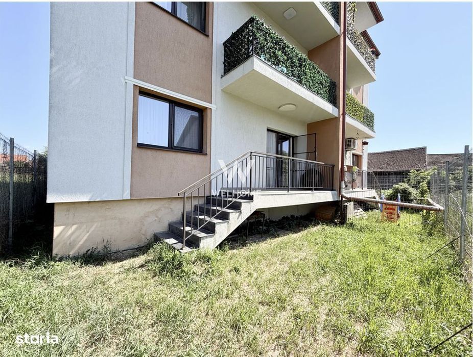 Apartament modern, 3 camere, gradina 86 mp, 2 balcoane - Selimbar