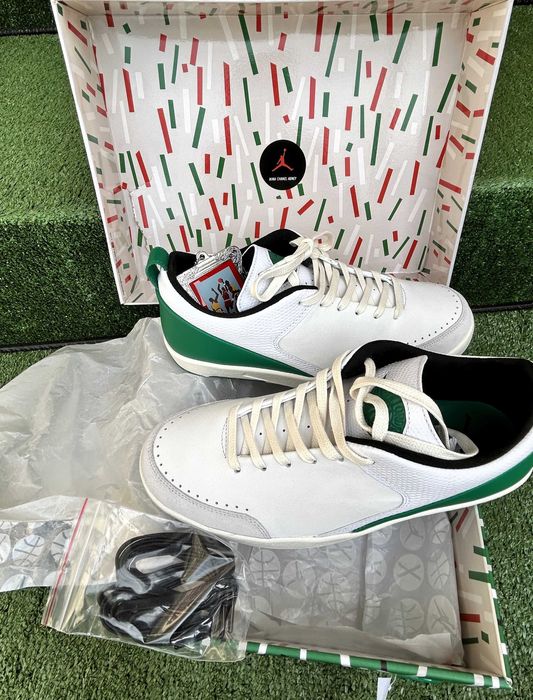 Nike Air Jordan, Nina Chanel Abney, marimea 41, culoare albi și verzi