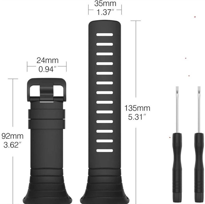 Curea silicon compatibila cu ceas suunto core