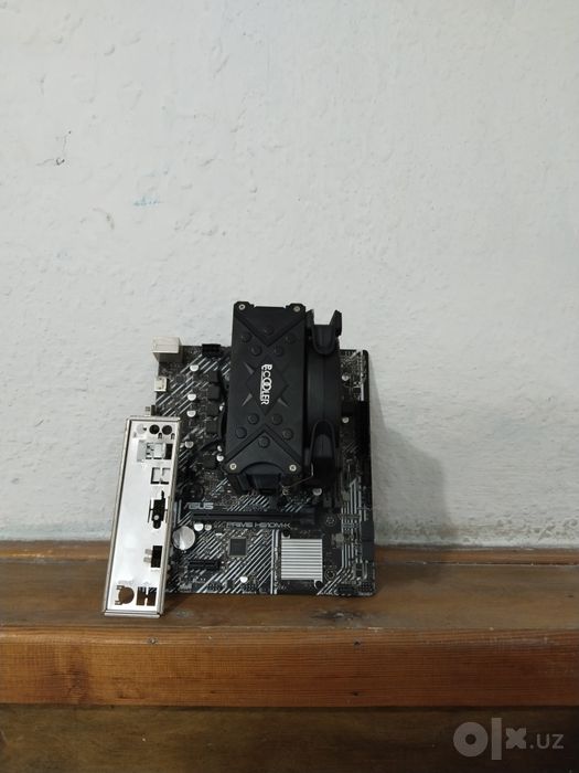 H510 Asus+i5 10400F+Чёрная башня