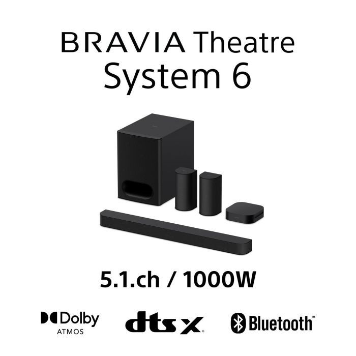 Продавам саундбар Sony bravia theatre system 6 ht-s60 dolby atmos