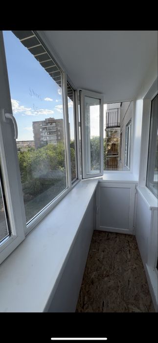 Балкон под ключ, окна, откос , обшивка