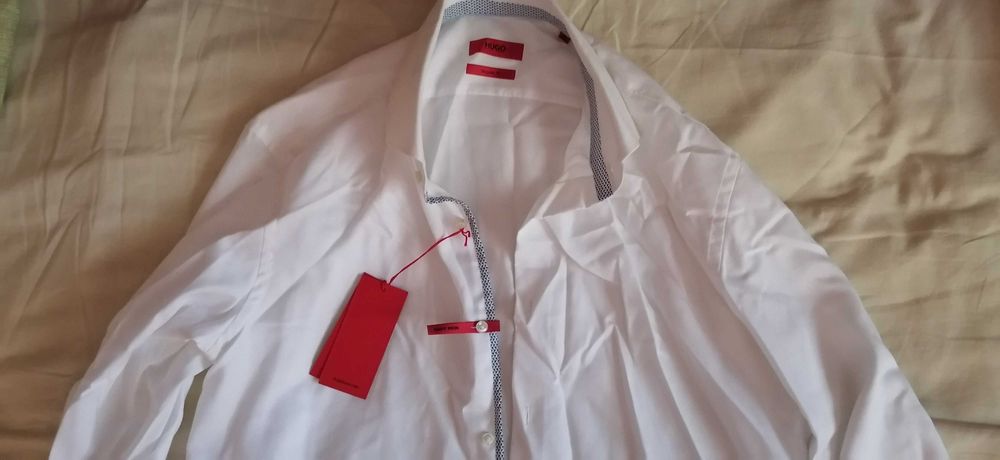 [Noua] Camasa alba Hugo by Hugo Boss, marimea M (40) *