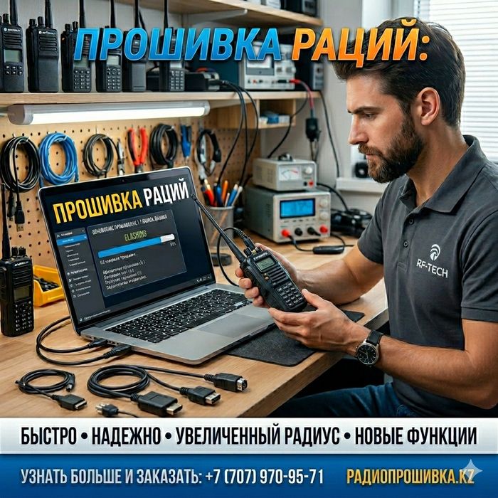 Прошика, програмированние радиостанций раций