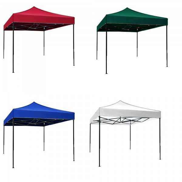 Cort 2x2/ 2,5x2,5 rosu, verde, alb, albastru jucarii copii