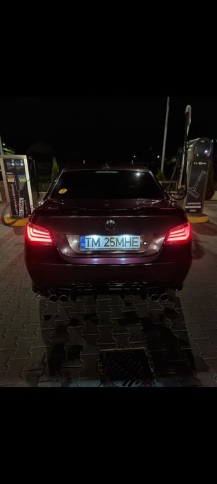 Stopuri led roșu alb compatibil cu bmw e60 2003-2007