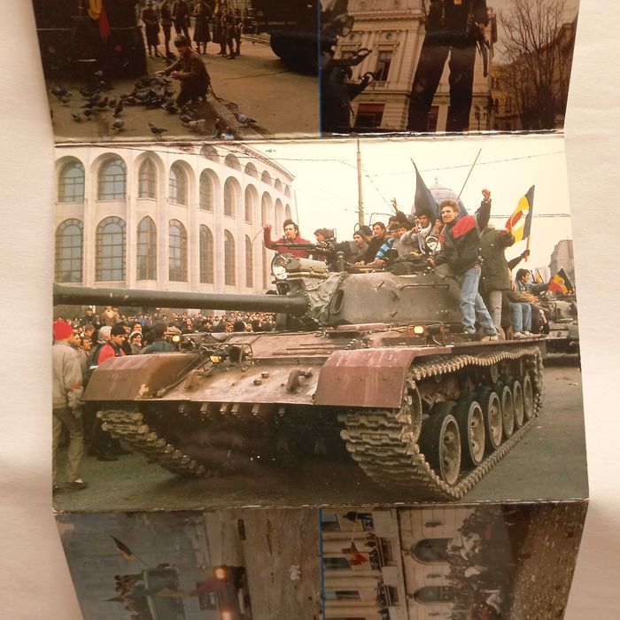 Romania Libera, album cu c p cu imagini din decembrie 1989