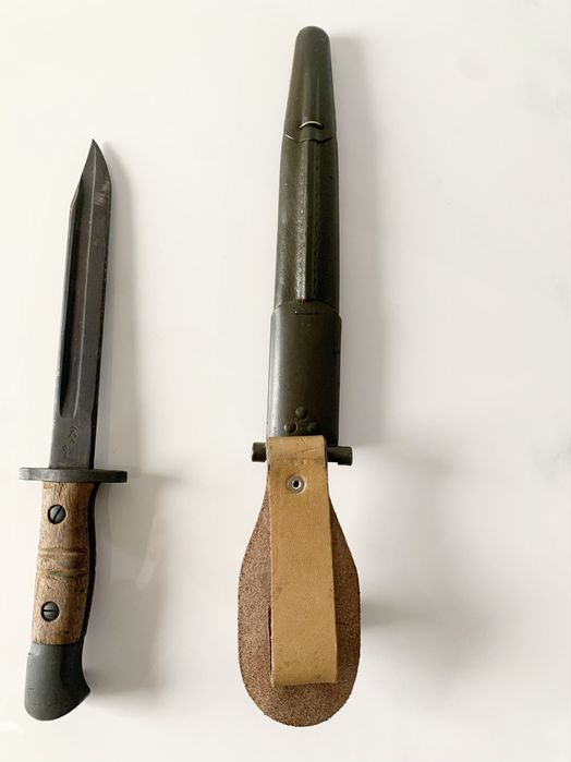 Baioneta originala din primul razboi mondial 1917 veche de colectie