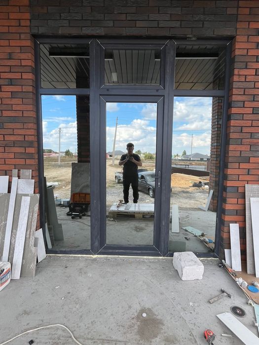 Окна витражи подоконники двери балконы перегородки