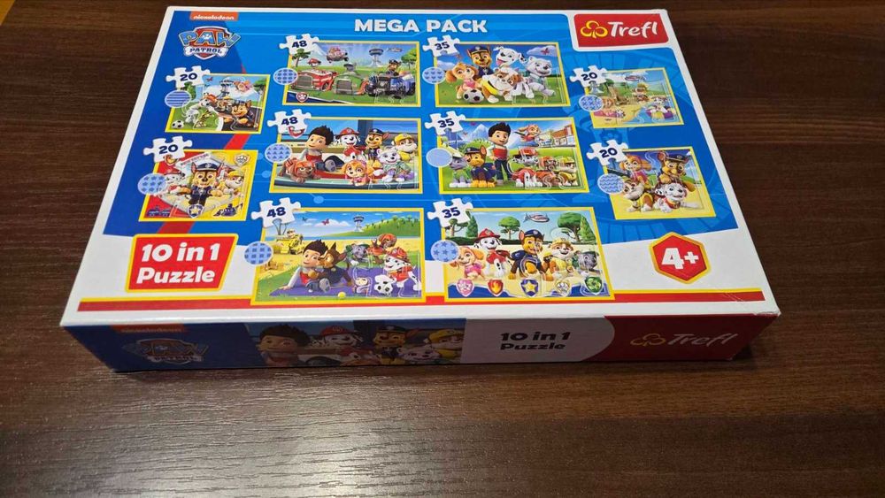 Пъзел 9 в 1 Пес патрул / Paw patrol