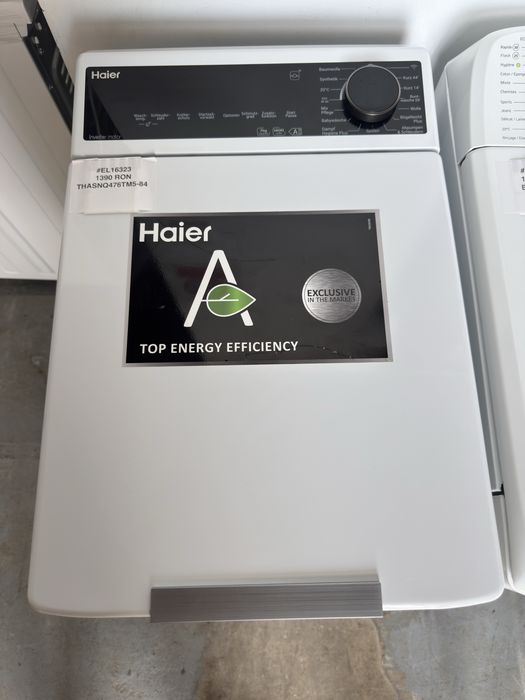 Mașină de spălat rufe verticală Haier THASNQ476TM5-84