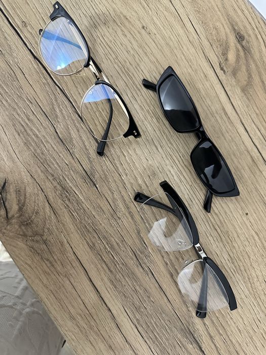 Очки нулевки 2шт и солнце защ.1шт