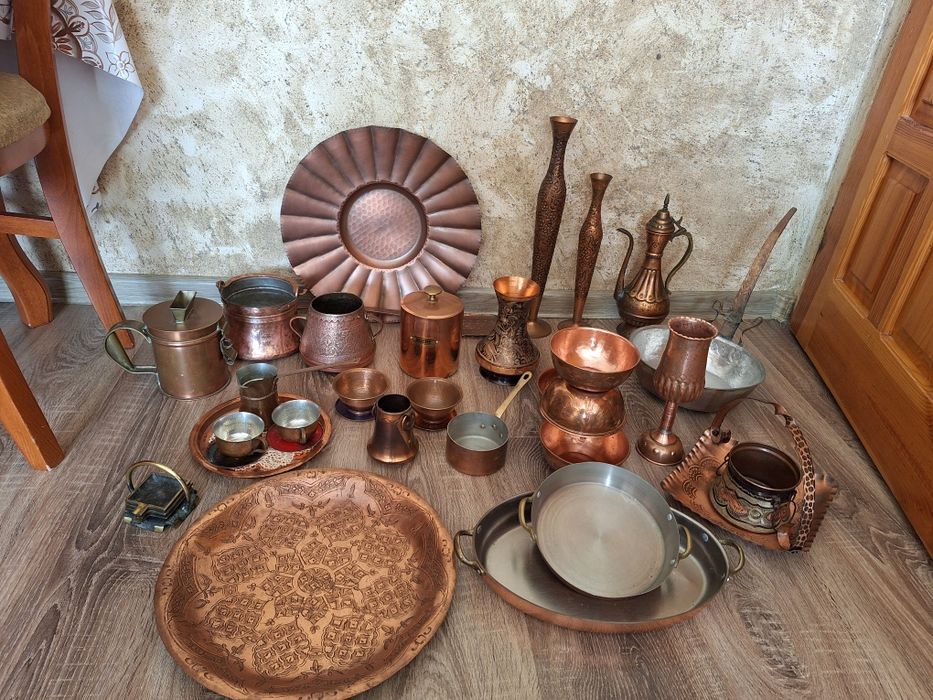 Медни съдове. сервиз