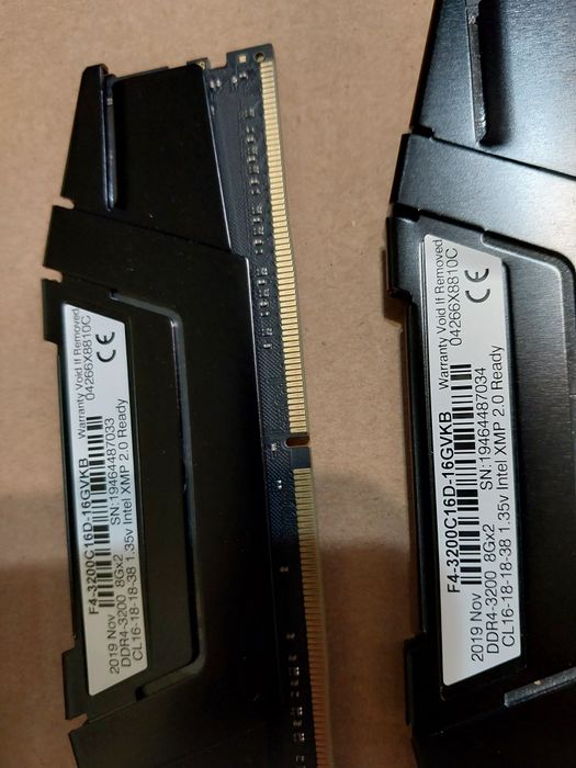 16GB 3200Mhz CL16 - DDR4 рам памет