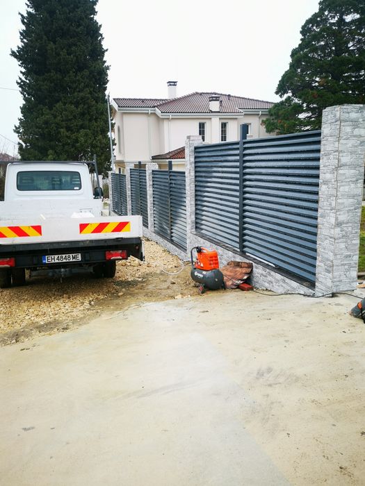 Метални огради тип щора