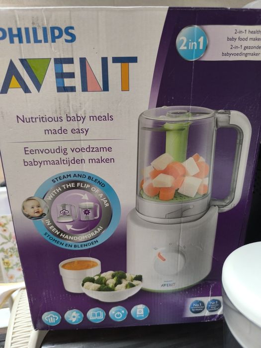 Aparat de gatit cu aburi si blender 2in1 philips avent