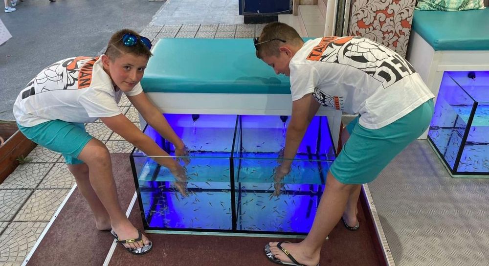 Аквариум Фиш Спа FishSpa garrarufa