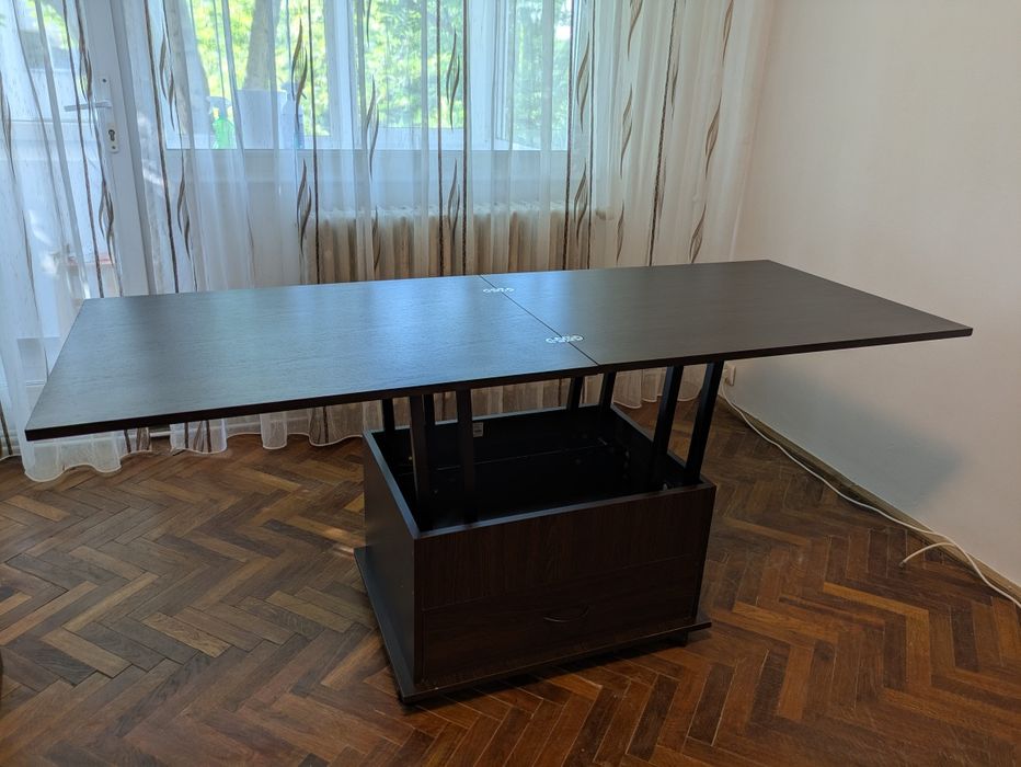 Masa extensibila culoare Wenge