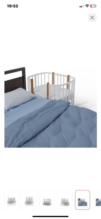 Детская кроватка-манеж-трансформер.