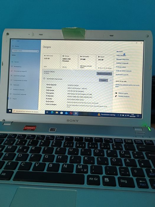 Laptop Sony Vaio