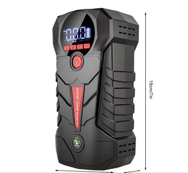 50евро до края на седмицата. Jump starter/Стартова батерия с компресор