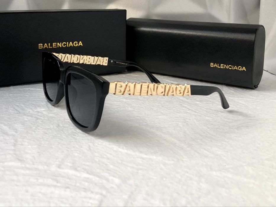 Дамски слънчеви очила 2 цвята черни кагяви