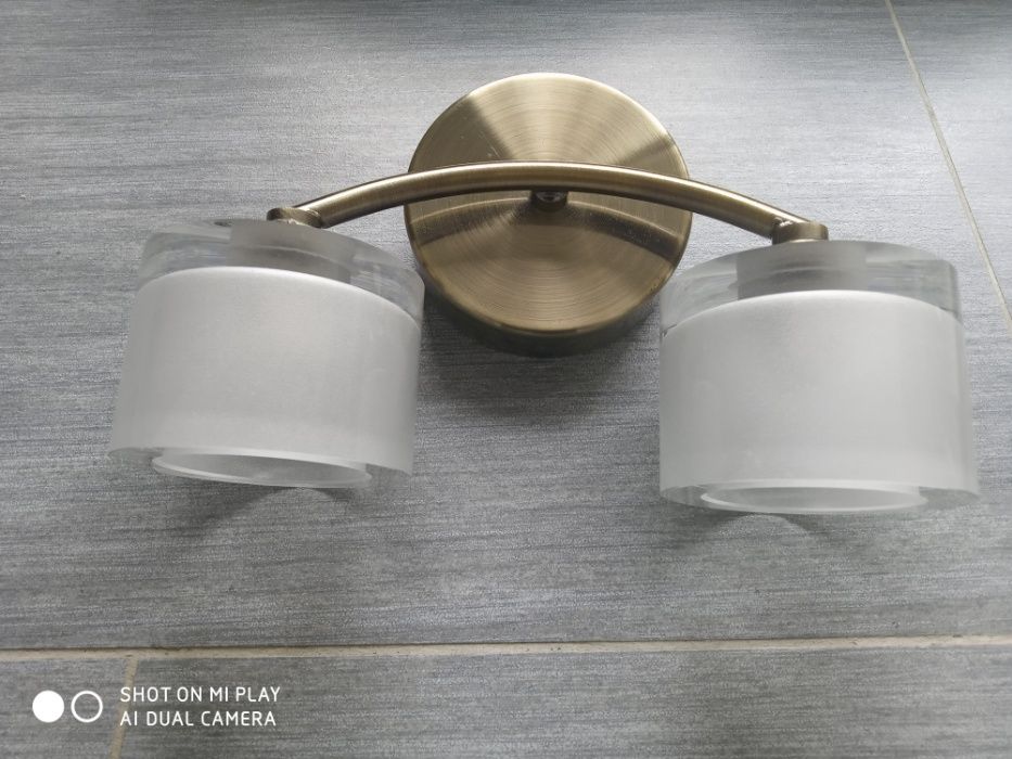 стенен аплик модел LEDS С4 Autdoor с алуминиев корпус ІР44 и стъкло