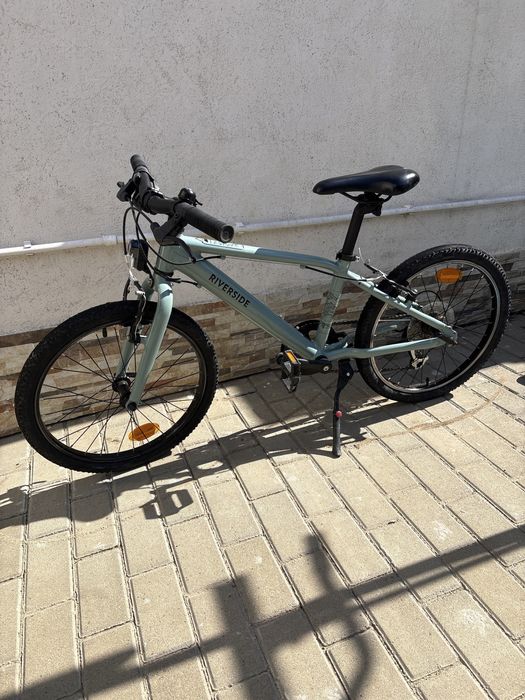 Bicicletă polivalentă Riverside 900 20" verde copii 120-135 cm