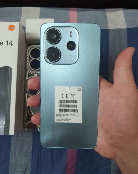 Redmi Note 14 8+8/128GB Green Original Igravoy 2025 Karobka Yaxshi Zor