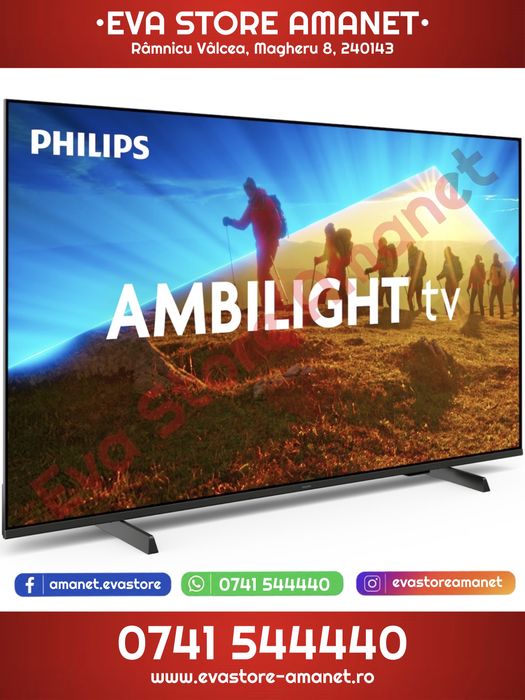 Televizor Philips AMBILIGHT tv LED 108 cm / 43” Smart TV 4K Ultra HD (Model 2025) - NOU