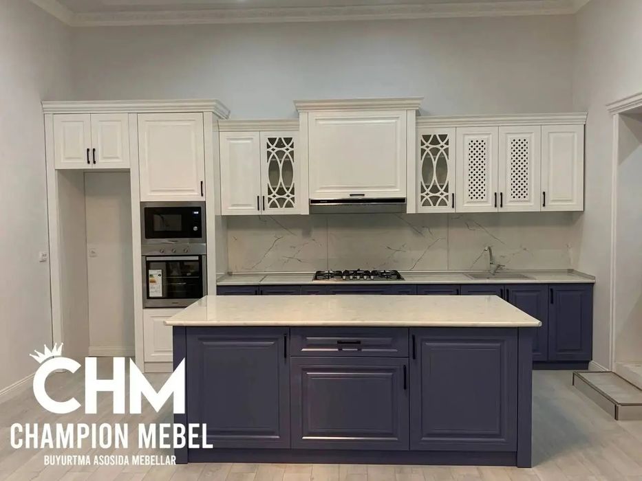 Ошхона мебели |  Кухонный гарнитур НЕО КЛАССИКА из Крашенние МДФ.