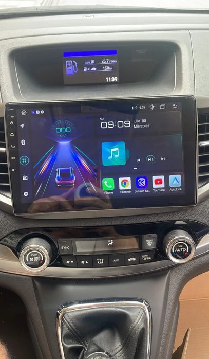 Navigatie Android Honda CRV  Waze YouTube GPS BT USB