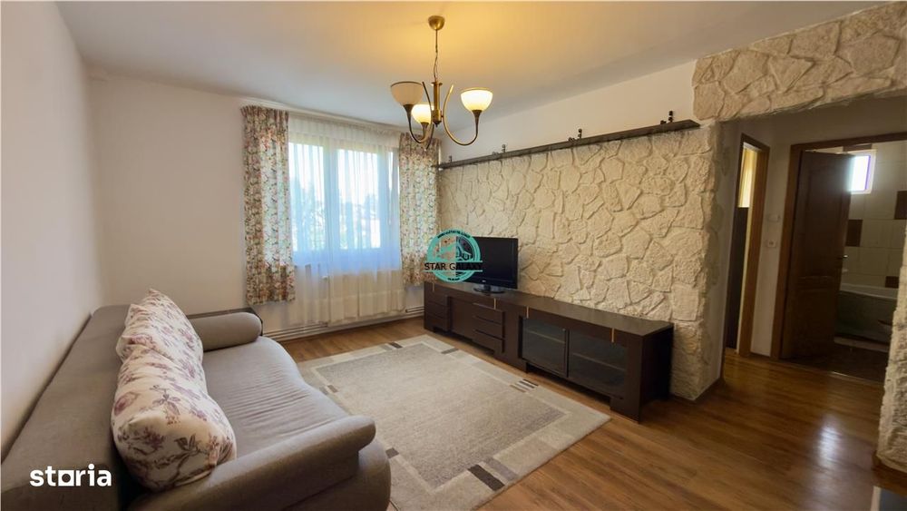 Inchiriez apartament cu 3 camere modern Utilat la 7 minute de centru