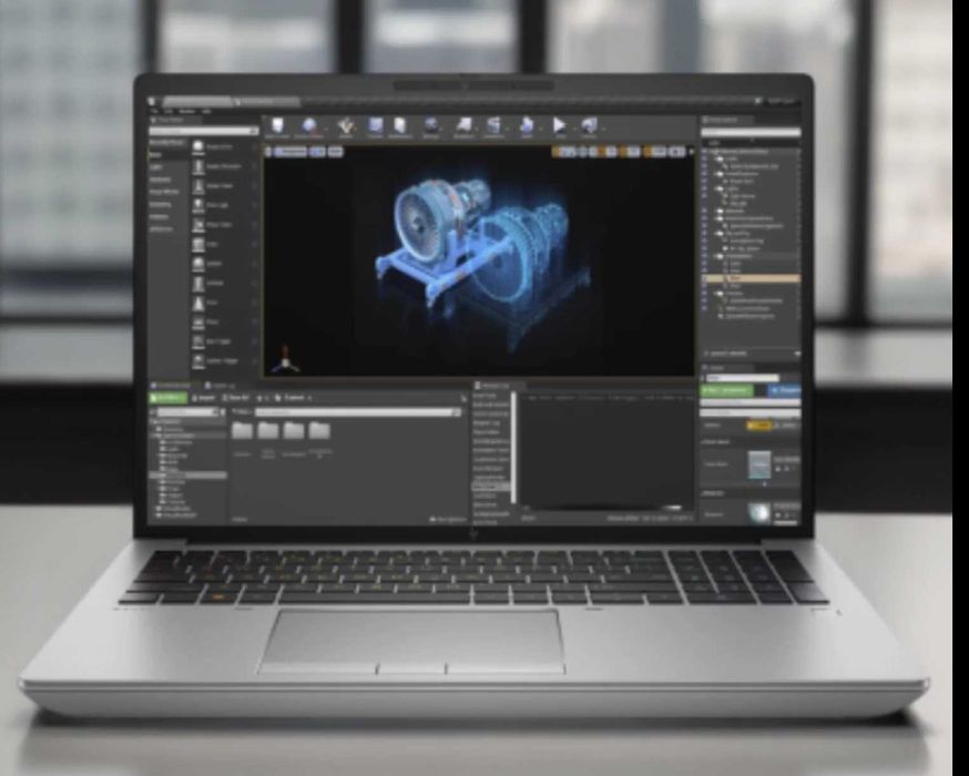 Laptop HP ZBook Fury 16 G11 4K Dream-Color i7 32B Ram RTX 2000 1TB NOU