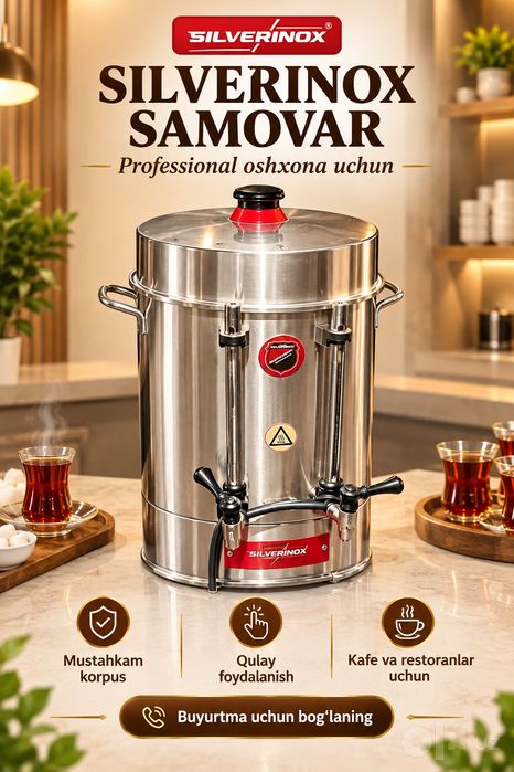 Samovar ideal holatda