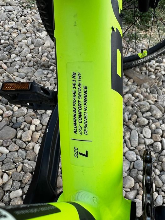 Bicicleta Rockrider ST530 Verde hard tail